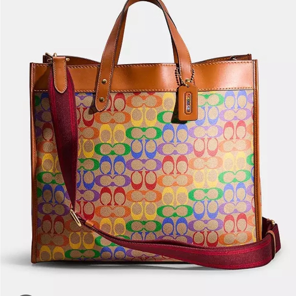 Coach - Multicolor Field Tote 40